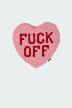 CŒUR FUCK OFF - Coeur décoratif | Rose