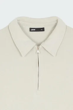 Cura Quarter Zip - Polo | Gris