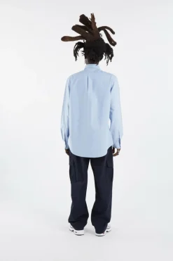 Custom Fit Polo Bear Oxford Shirt - Chemise | Bleu