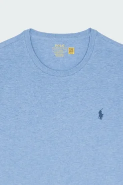 Custom Slim Fit Jersey Crewneck T-Shirt - T-shirt | Bleu