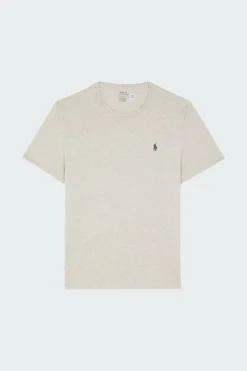 Custom Slim Fit Jersey Crewneck T-Shirt - T-shirt | Gris