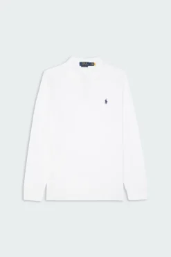 Custom Slim Fit Mesh Polo Shirt - Polo | Blanc