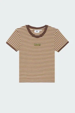 CYPRESS STRIPE - T-shirt | Marron