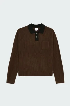 DANNY POLO SWEATER - Pull | Marron