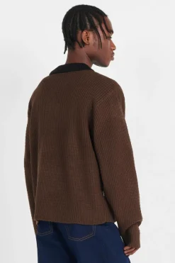 DANNY POLO SWEATER - Pull | Marron