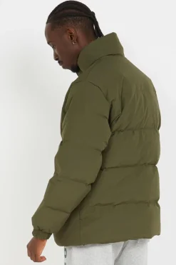DANVILLE - Doudoune à col montant | Kaki