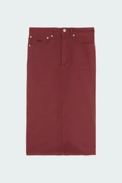 DARLA LONG SKIRT - Jupe | Rouge