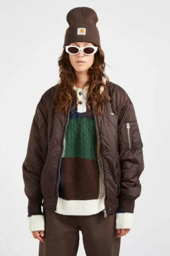 DAYBREAK MA-1 BOMBER JVA - Doudoune | Marron