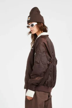 DAYBREAK MA-1 BOMBER JVA - Doudoune | Marron