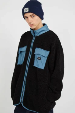 Debrusk Loose Sherpa FZ - Veste | Noir