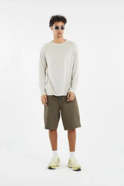 DELTA LONG SLEEVE - T-shirt | Beige