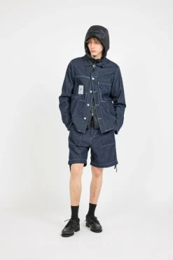 DENIM 3/1 SHORTS - Short | Bleu