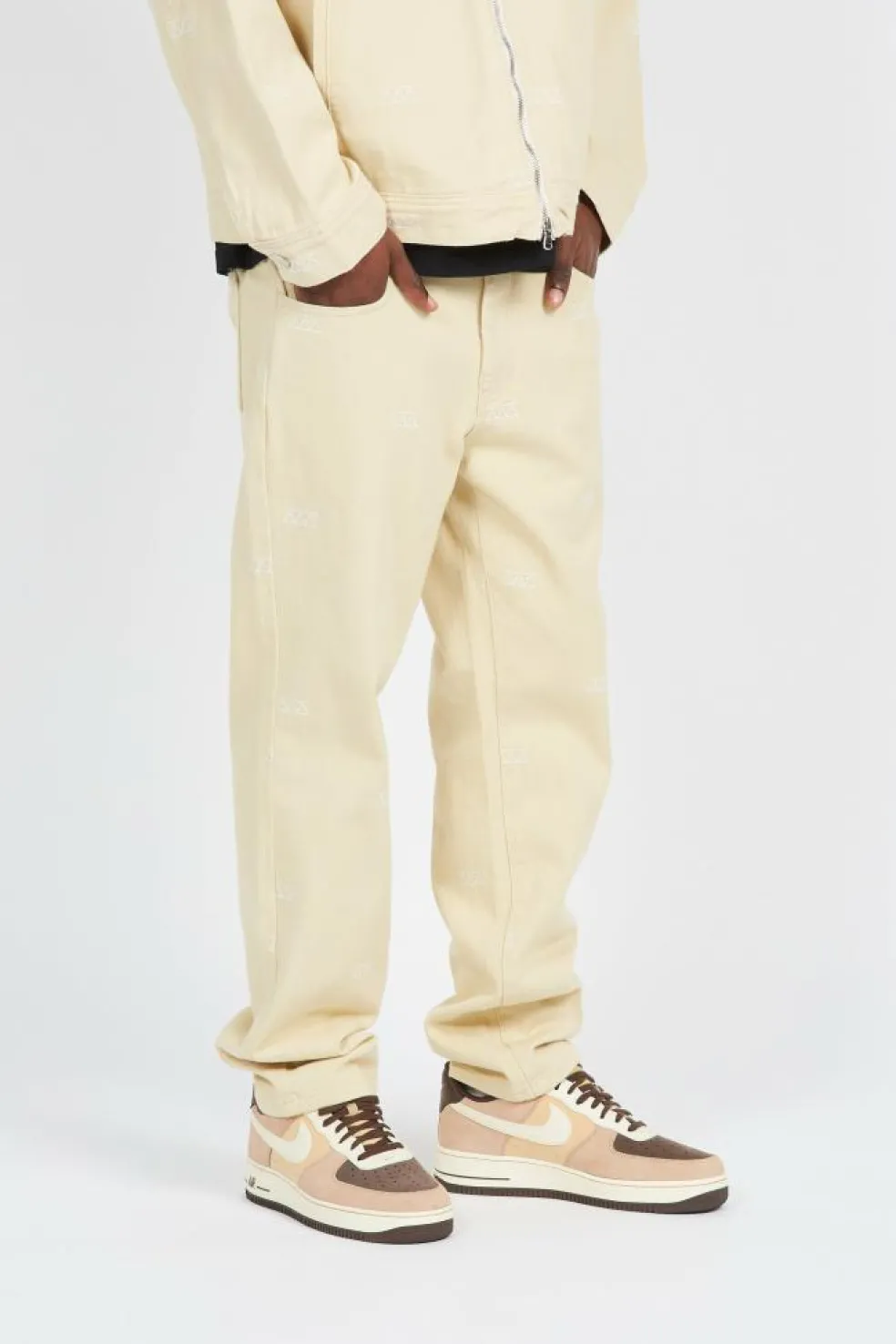 DENIM BEIGE - Jean | Beige