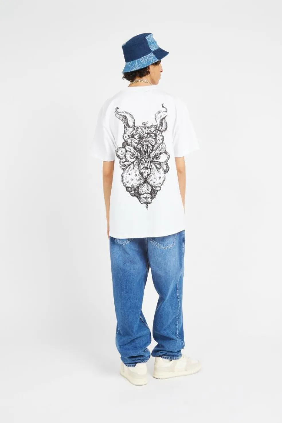 DENIM MASH UP BUCKET - Bob | Bleu