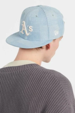 DENIM PATCHWORK - Casquette | Bleu