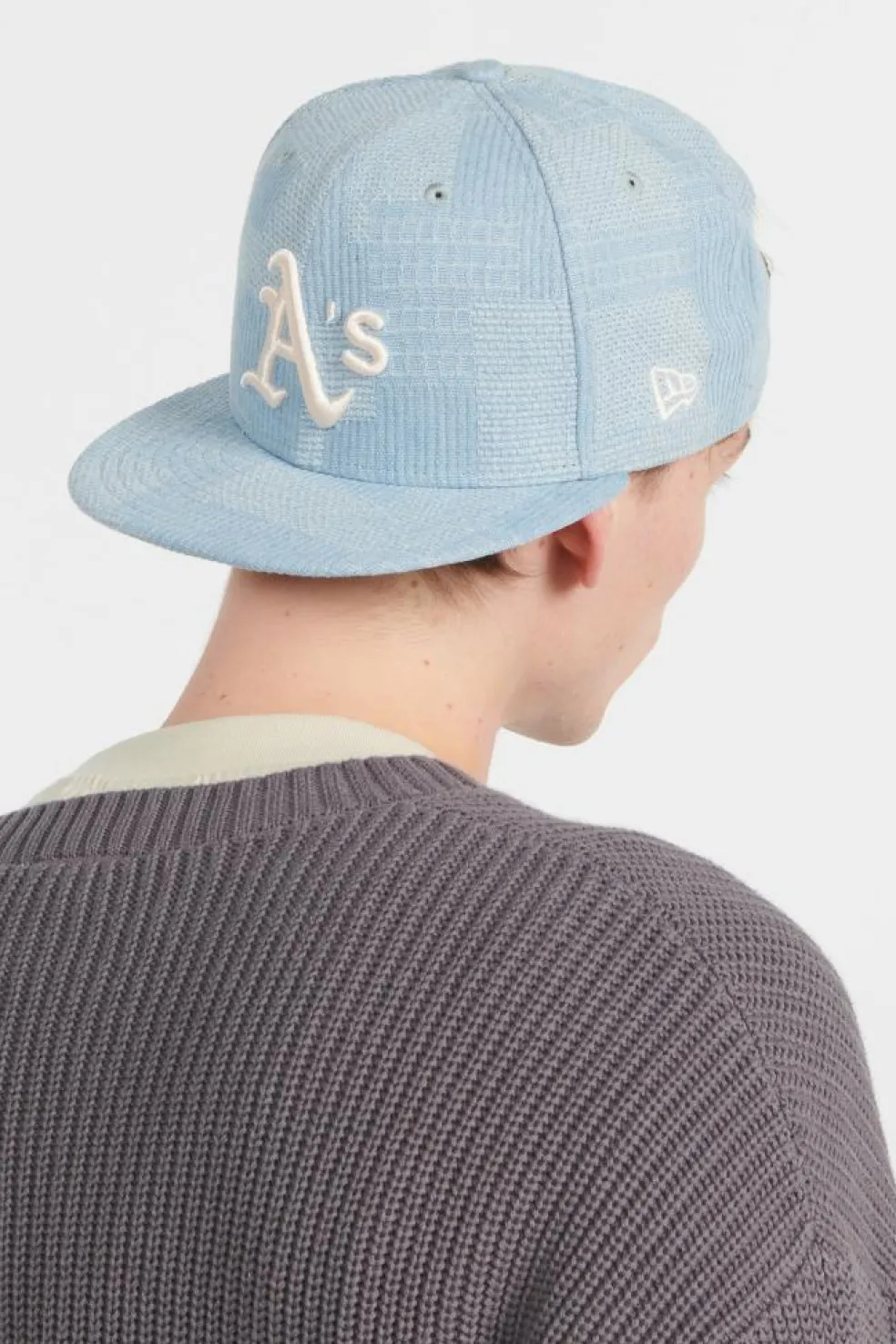 DENIM PATCHWORK - Casquette | Bleu
