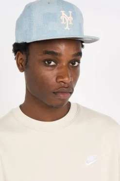 DENIM PATCHWORK - Casquette | Bleu