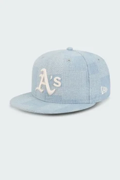 DENIM PATCHWORK - Casquette | Bleu