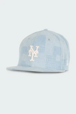 DENIM PATCHWORK - Casquette | Bleu