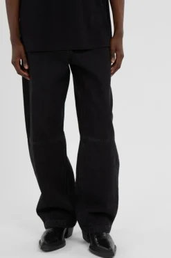 Denim Tech Pants - Pantalon | Noir