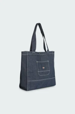 DENIM TOTE BAG - Sac shopping | Bleu