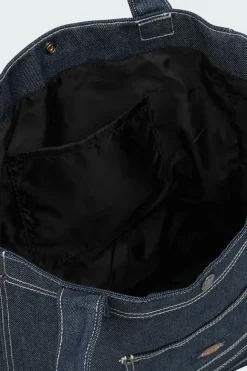 DENIM TOTE BAG - Sac shopping | Bleu