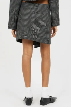 deylin trapped skirt - Jupe | Noir