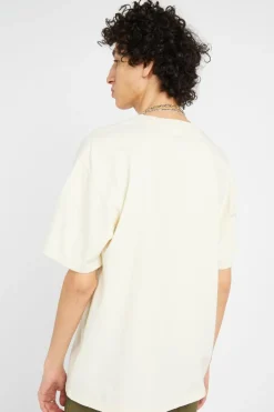 DICKIES ROPE CENTER LOGO SS TEE - T-shirt | Beige