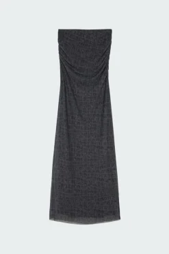 DIGITAL CROC SKIRT - Robe | Noir