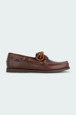 DOCKSIDES PORTLAND WAXED - Mocassins | Marron