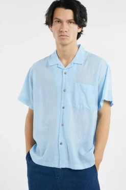 DONNIE WOVEN - Chemise | Bleu