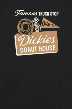DONUT HOUSE TEE SS - T-shirt | Noir