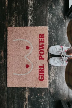 DOORMAT GIRL PO - Paillasson | Multicolore