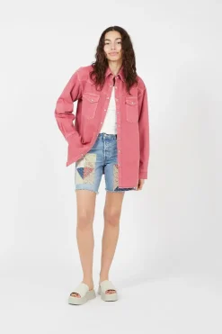 DORSEY XL WESTERN - Chemise | Rouge