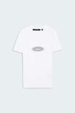 DOTTED TYPE FITTED - T-shirt | Blanc