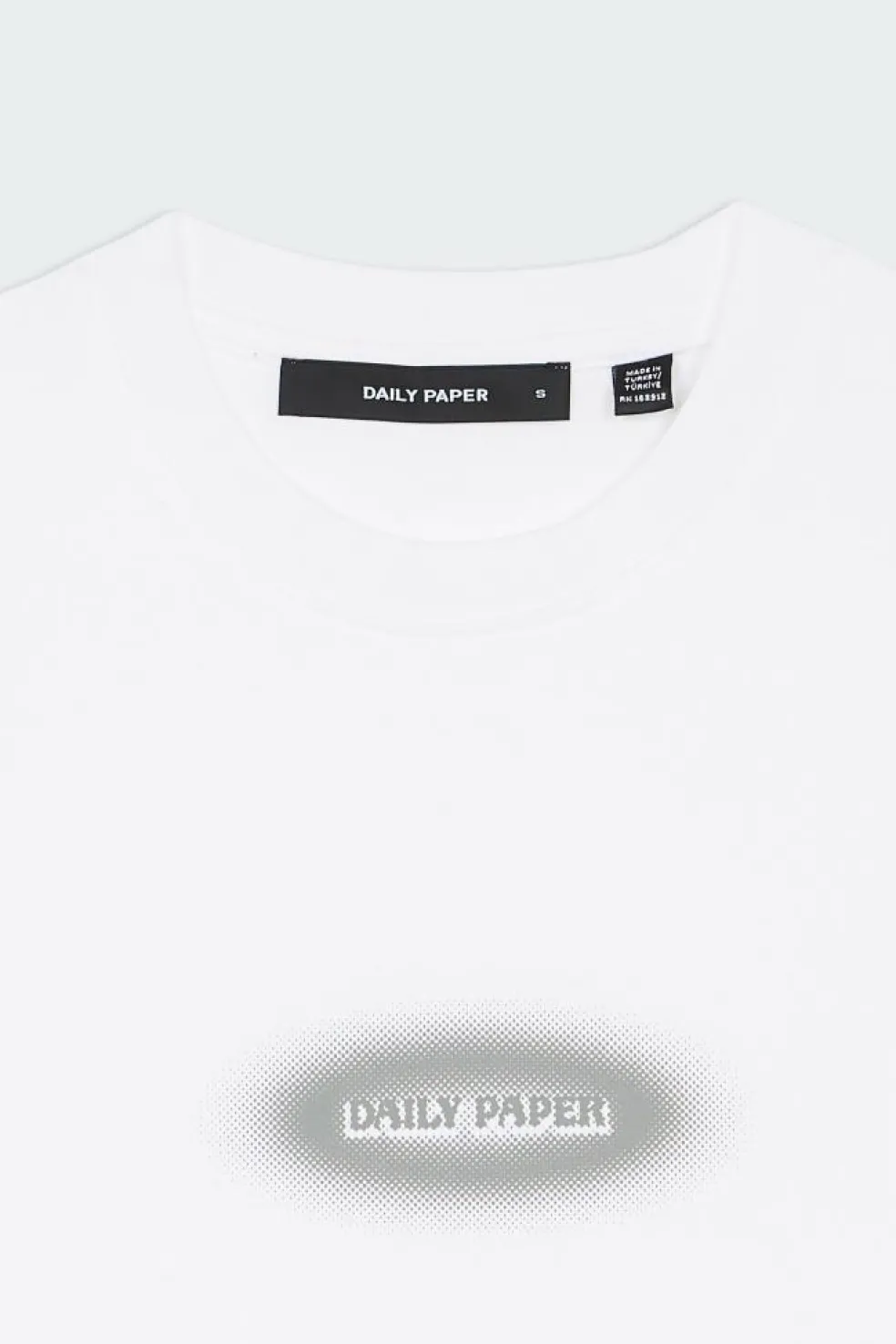DOTTED TYPE FITTED - T-shirt | Blanc