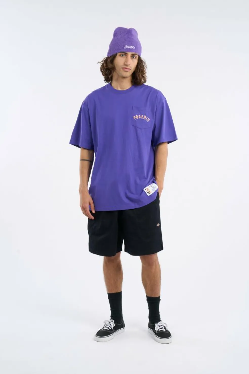 DOUBLE HIT - T-shirt | Violet