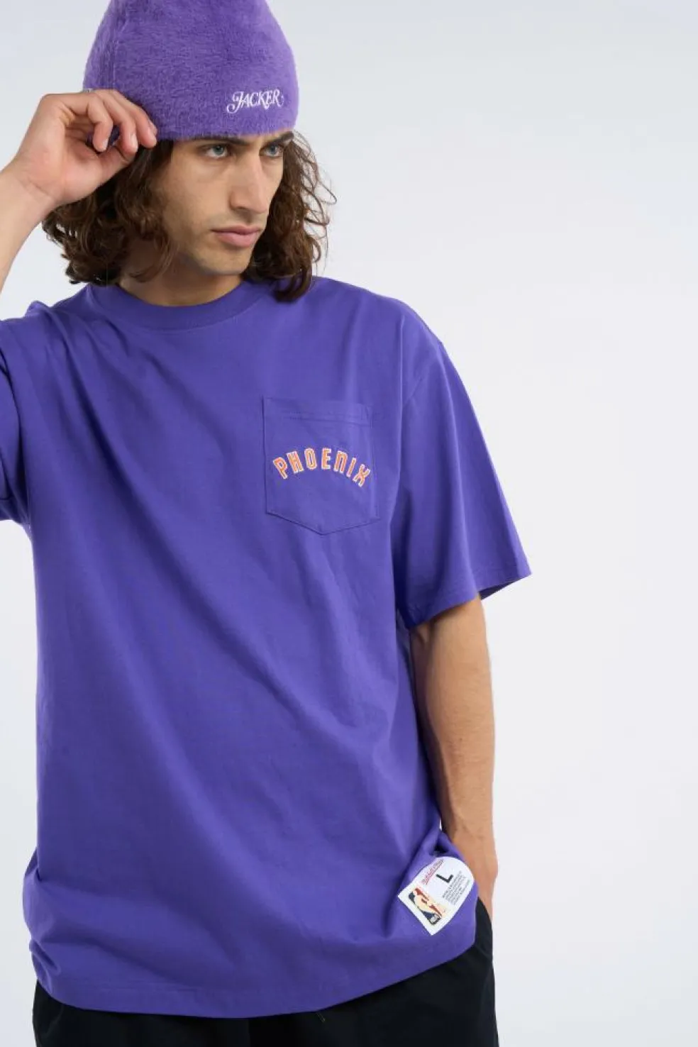 DOUBLE HIT - T-shirt | Violet