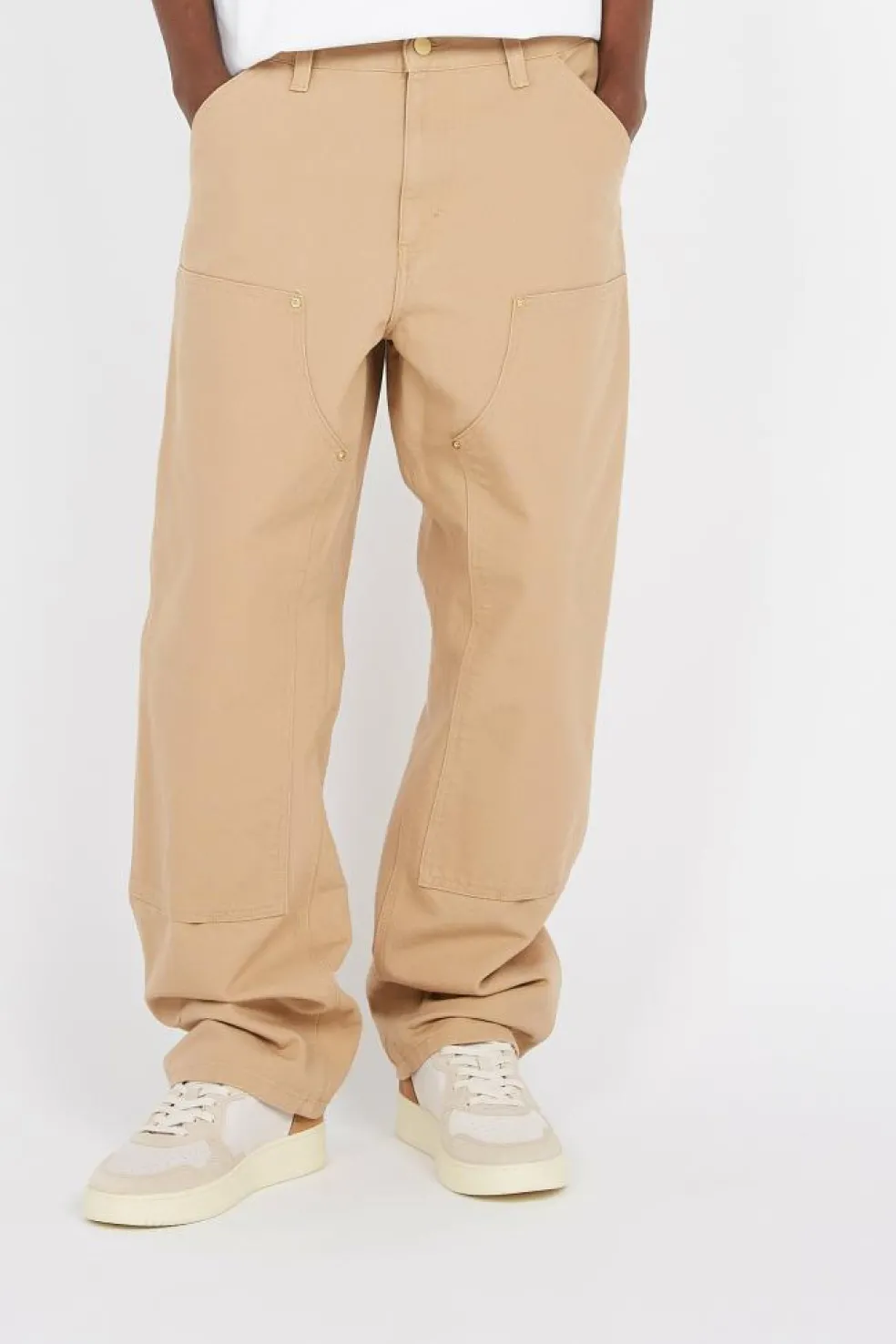 Double Knee - Pantalon | Beige