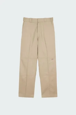 DOUBLE KNEE - Pantalon | Beige