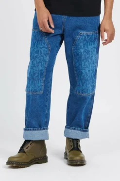 DOUBLE KNEE FEELER - Jean | Bleu