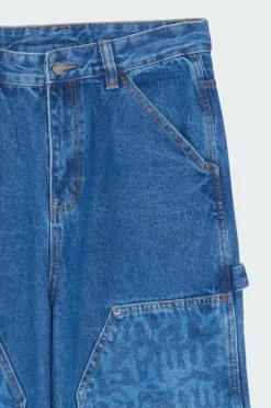 DOUBLE KNEE FEELER - Jean | Bleu