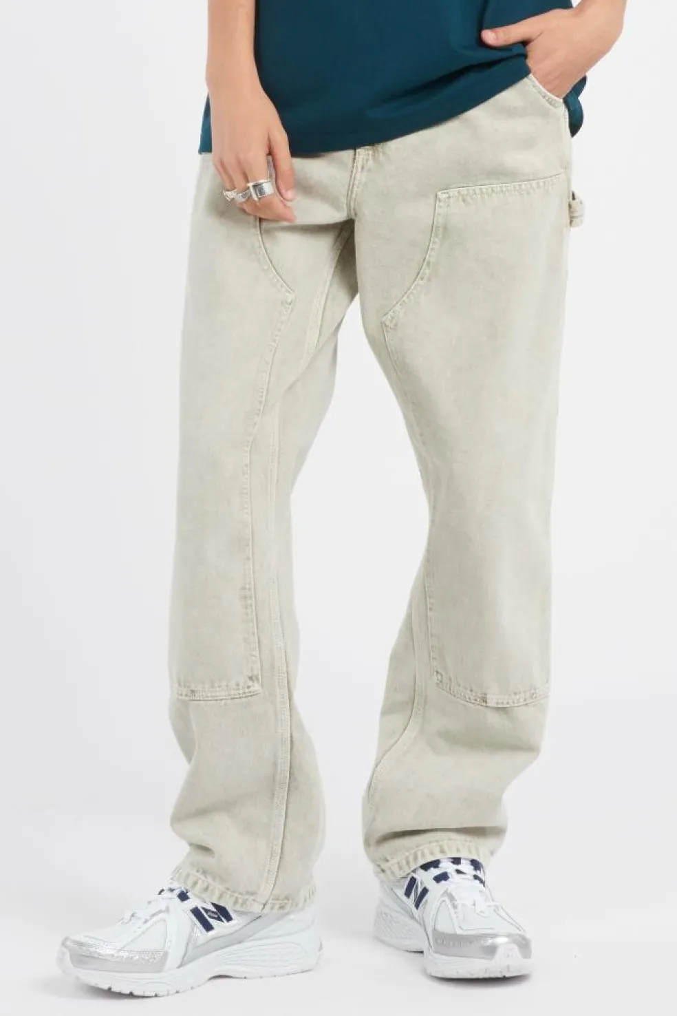 Double Knee Pant - Jean | Vert