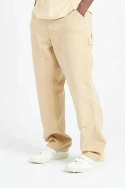 Double Knee Pant - Pantalon | Beige