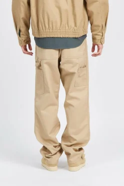 Double Knee Pant - Pantalon | Beige