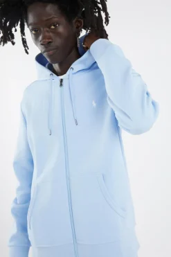 Double-Knit Full-Zip Hoodie - Hoodie zippé | Bleu
