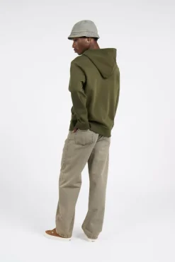 Double-Knit Full-Zip Hoodie - Hoodie zippé | Kaki