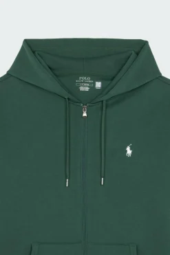 Double-Knit Full-Zip Hoodie - Hoodie zippé | Vert