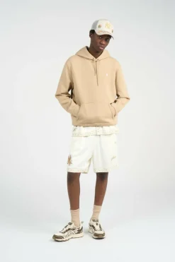 Double-Knit Hoodie - Hoodie | Beige