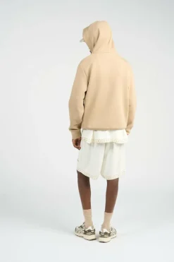 Double-Knit Hoodie - Hoodie | Beige